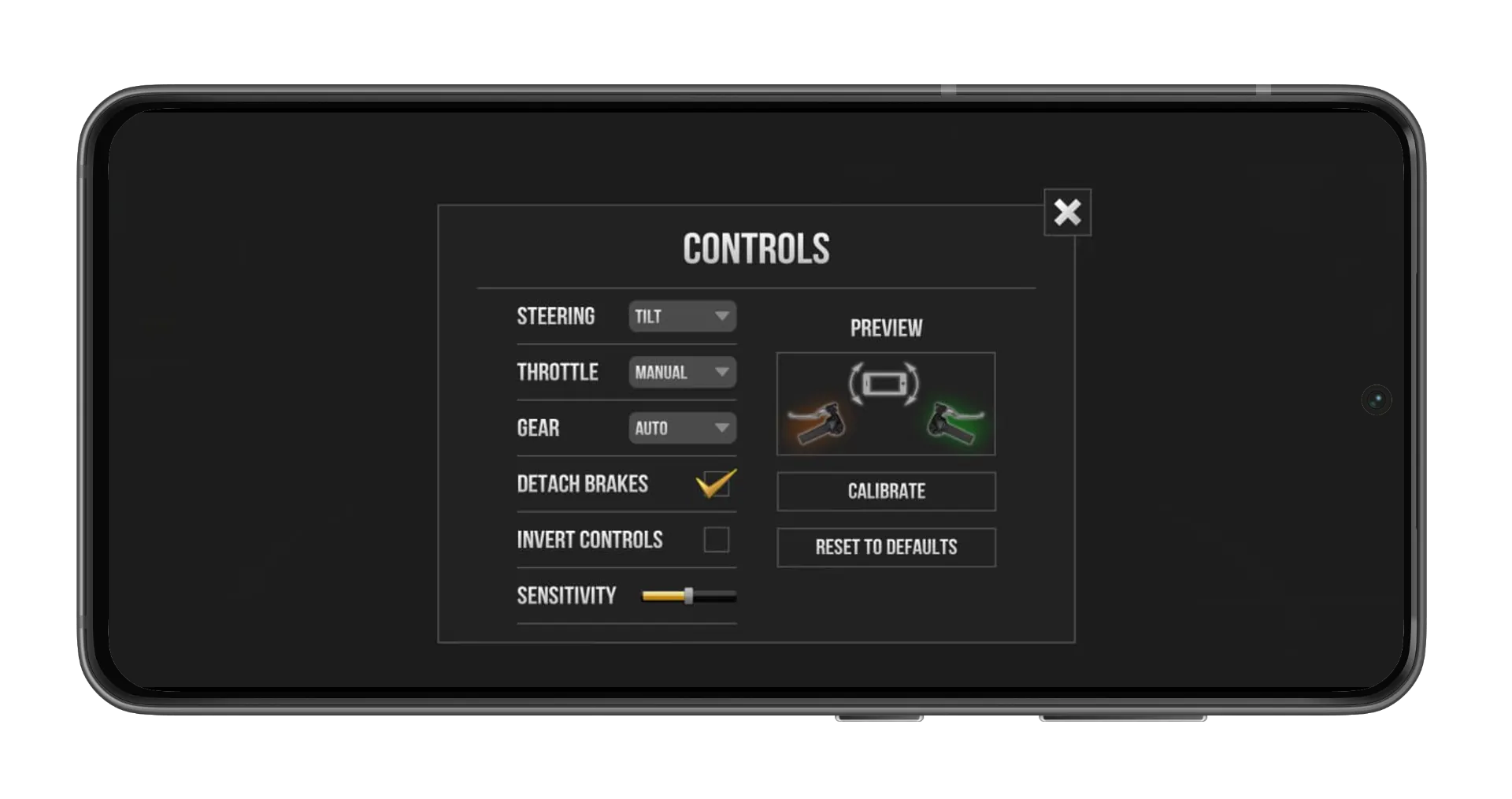 Gaming Controls